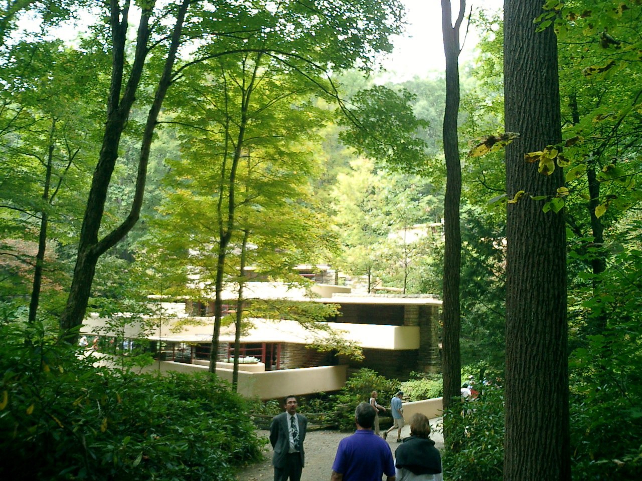 Fallingwater and our guide